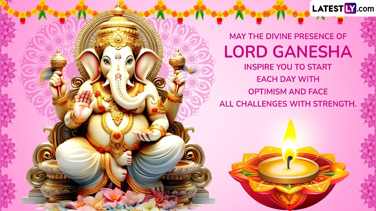 Ganesh Chaturthi 2024 Wishes Share WhatsApp Messages, Vinayaka