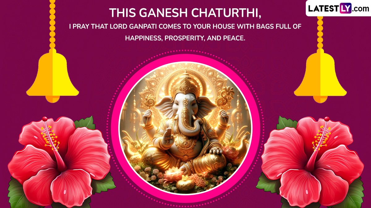 Ganesh Chaturthi 2024 Wishes Share WhatsApp Messages, Vinayaka