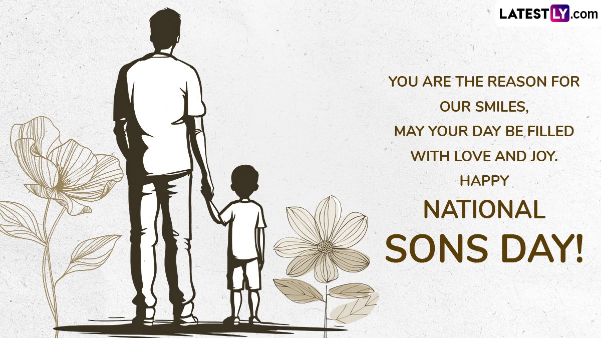 Happy National Sons Day 2024 Wishes, Images and Greetings Share