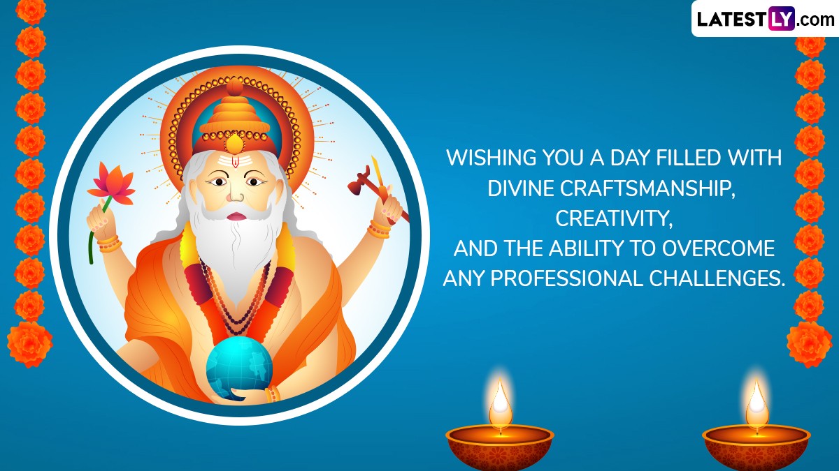 Happy Vishwakarma Puja 2024 Wishes, Greetings and Images Send