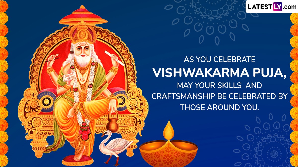 Vishwakarma Jayanti 2024 Greetings: Wish Happy Vishwakarma Puja With ...