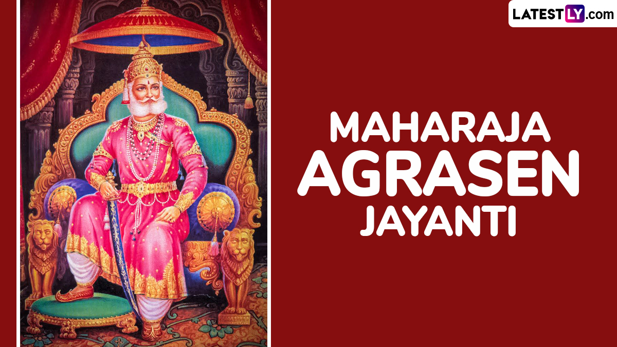 Maharaja Agrasen Jayanti 2024 Wishes and HD Images for Free Download ...