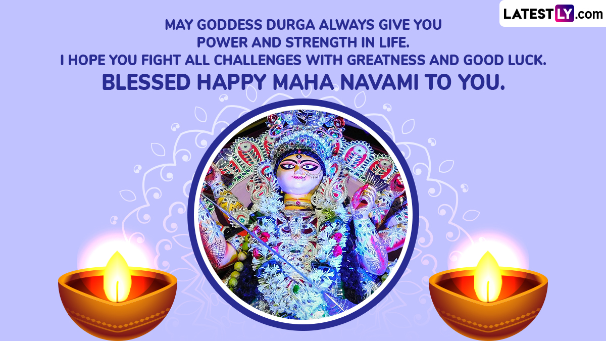 Maha Navami 2024 Wishes, Images and HD Wallpapers WhatsApp Messages