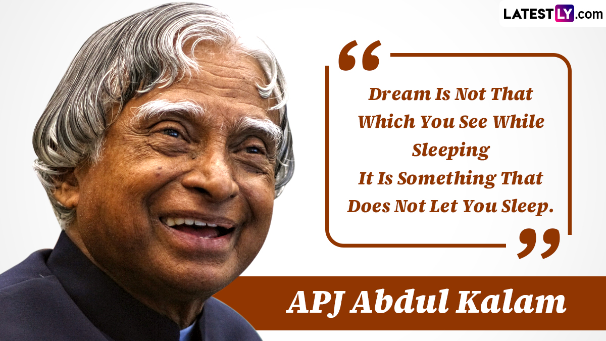 APJ Abdul Kalam Quotes for World Students' Day 2024: Inspirational 