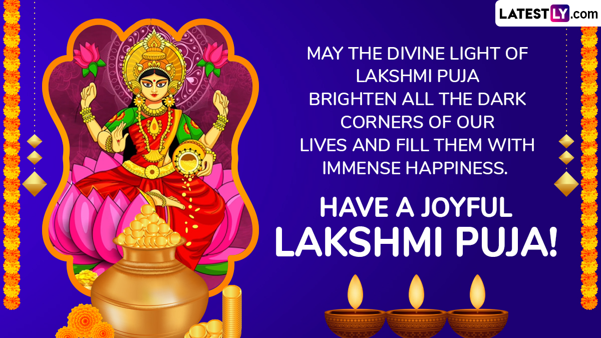 Lakshmi Puja 2024 Greetings Share Happy Diwali Wishes, Shubh Deepavali