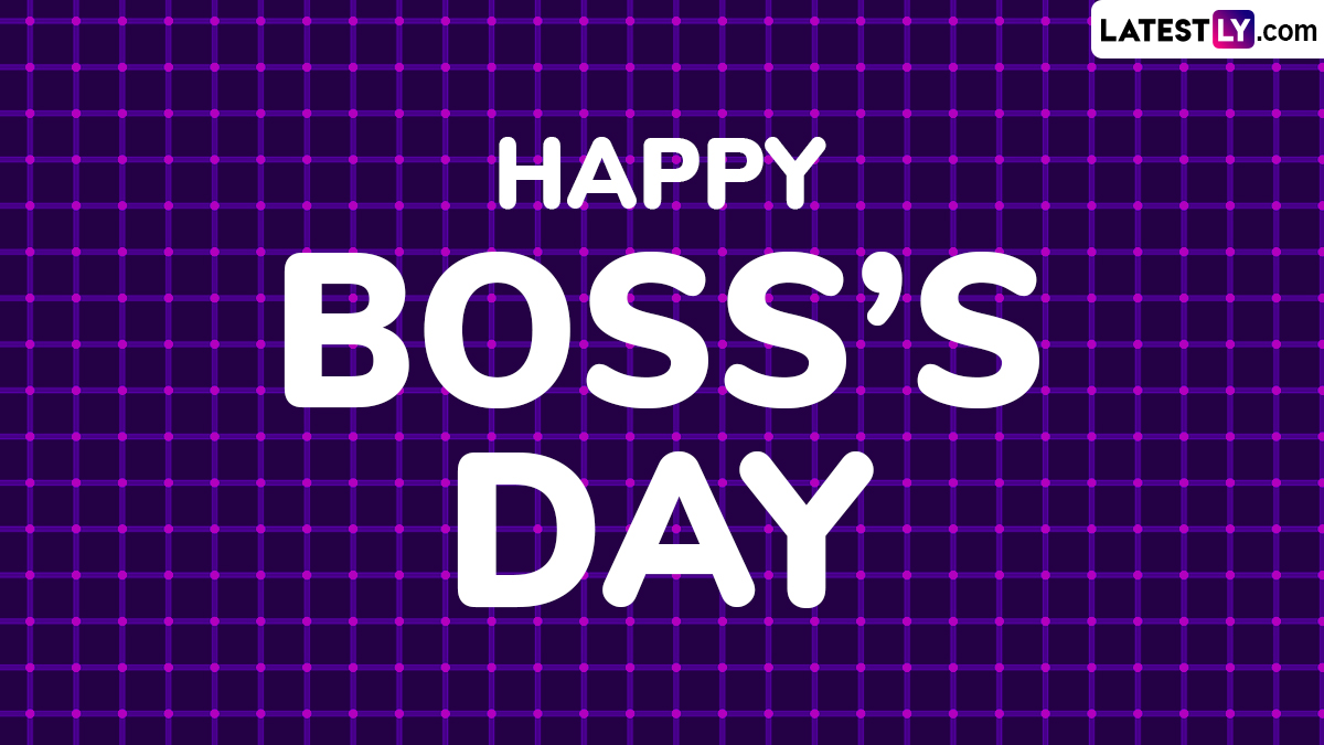 Happy Boss’s Day 2024 Images and HD Wallpapers for Free Download Online