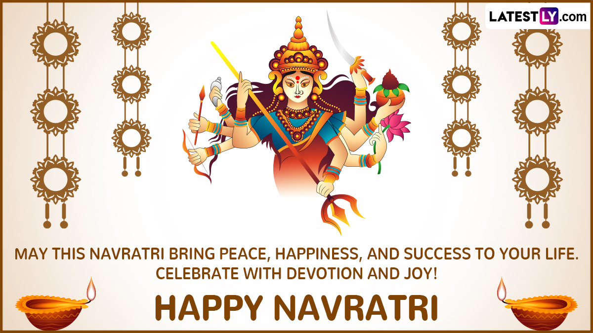 First Day of Navratri 2024 Wishes and Messages Share Heartfelt