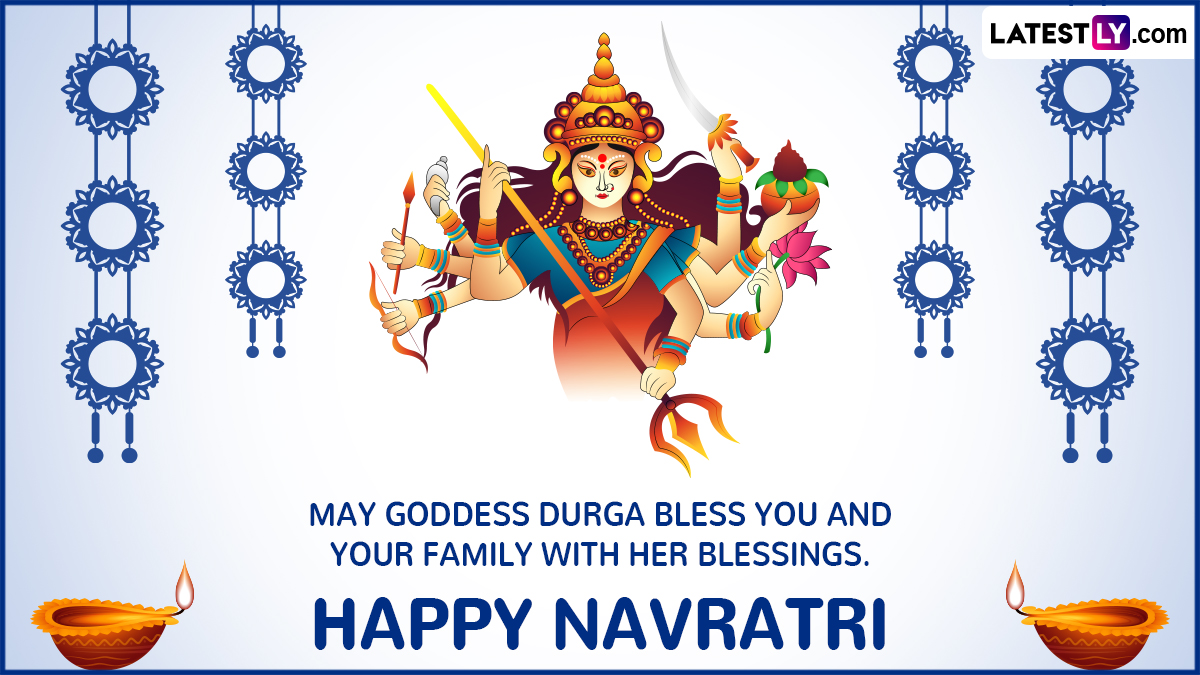 Navratri Ghatasthapana 2024 Wishes and Messages Share WhatsApp