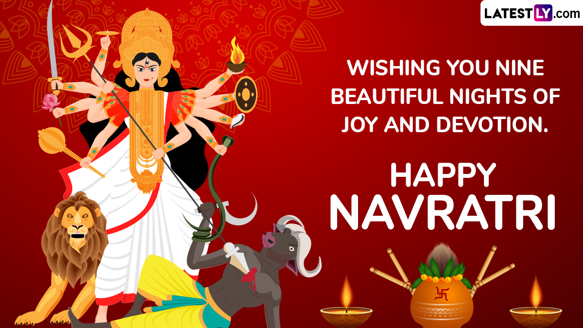 First Day of Navratri 2024 Wishes and Messages Share Heartfelt