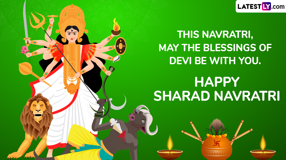 First Day of Navratri 2024 Wishes and Messages Share Heartfelt