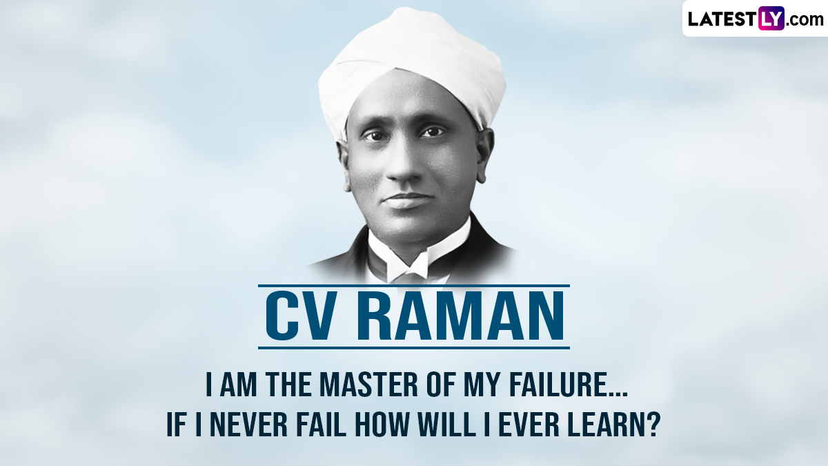 CV Raman Birth Anniversary 2024 Images and HD Wallpapers for Free ...