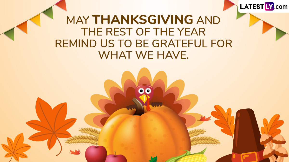 Happy Thanksgiving 2024 Greetings Share Heartfelt Messages, Thanksgiving Day Wishes, GIFs, HD