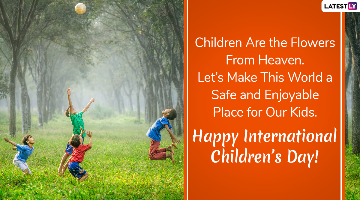 World Children’s Day 2024 Wishes and Greetings Share HD Images, Wallpapers, Quotes and Messages