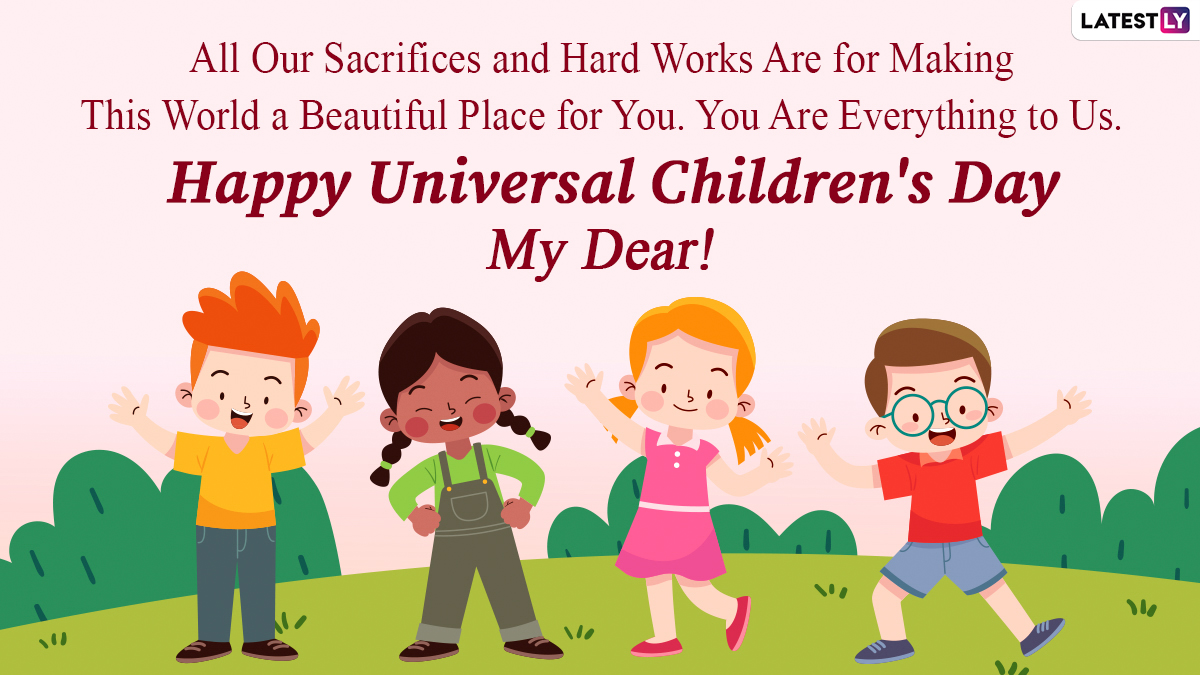 World Children’s Day 2024 Wishes and Greetings Share HD Images, Wallpapers, Quotes and Messages