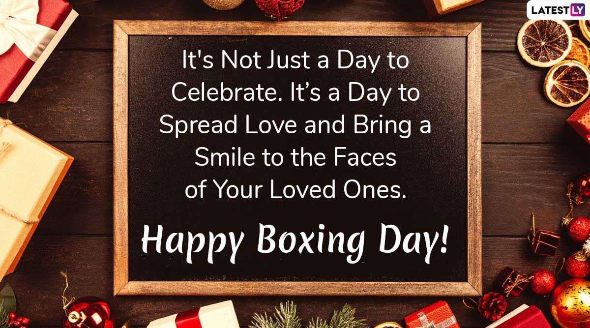 Boxing Day 2024 Wishes and Images Share Messages, Greetings, HD