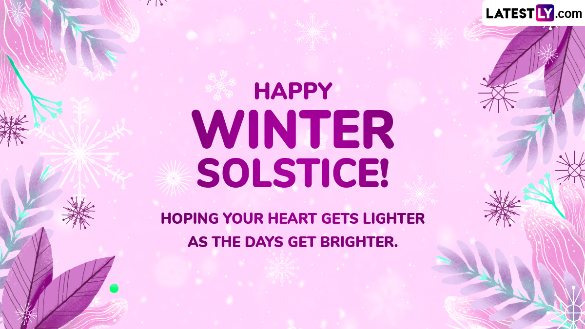 First Day of Winter 2024 Wishes Share Happy Winter Solstice Greetings