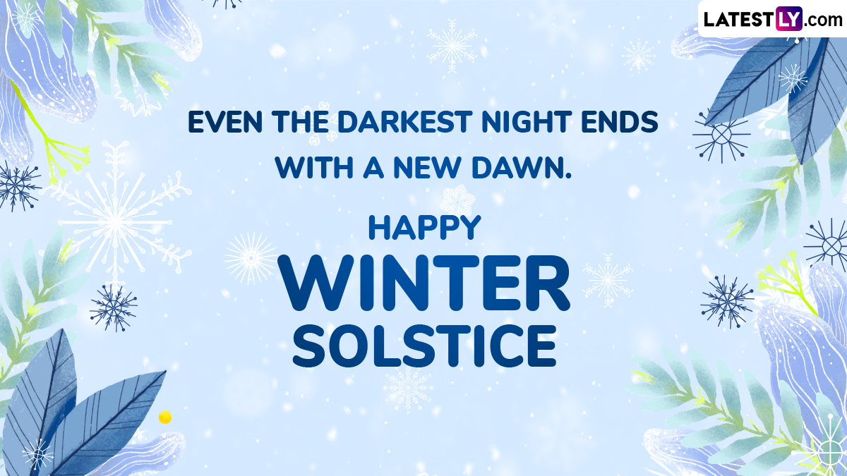 December Solstice 2024 Greetings Share Happy Winter Solstice Messages