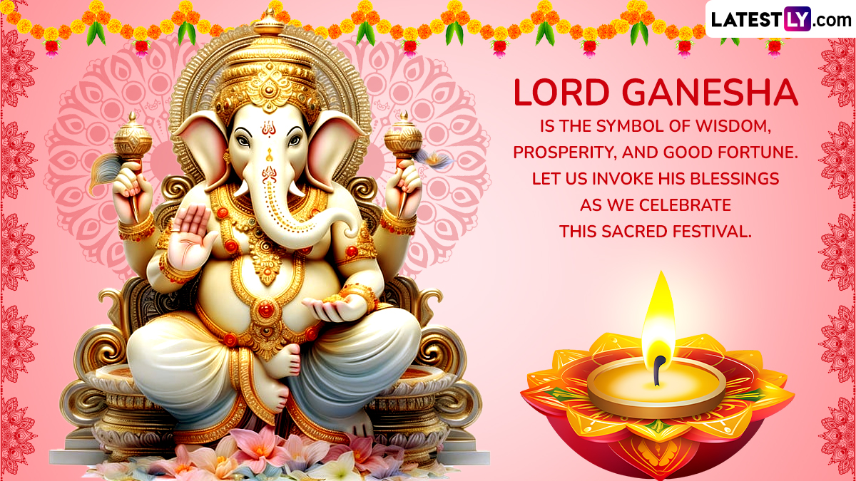 Vinayaka Chaturthi 2025 Wishes, Messages and Wallpapers Share