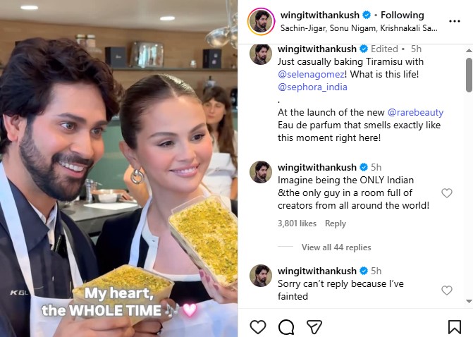 Ankush Bahuguna se encuentra con Soulena Gomez, «accidentalmente» con términos de belleza únicos